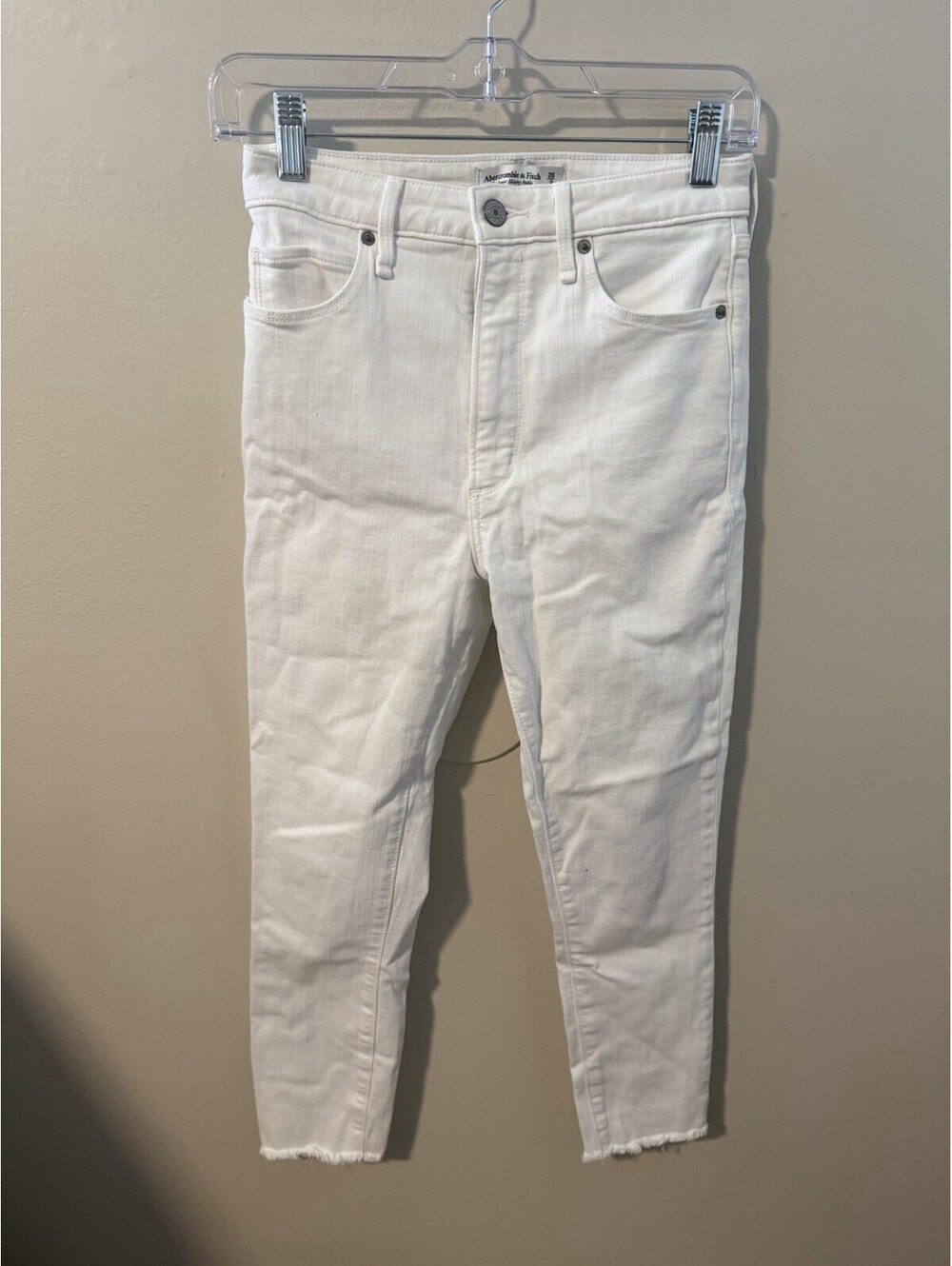 abercrombie & fitch White Skinny Jeans Size 2